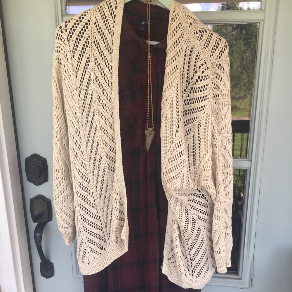 Gap plaid Flannel tunic/dress